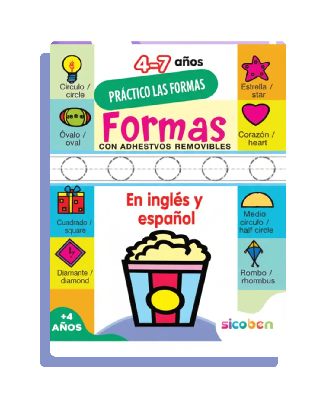 Práctico las Formas (con stickers)