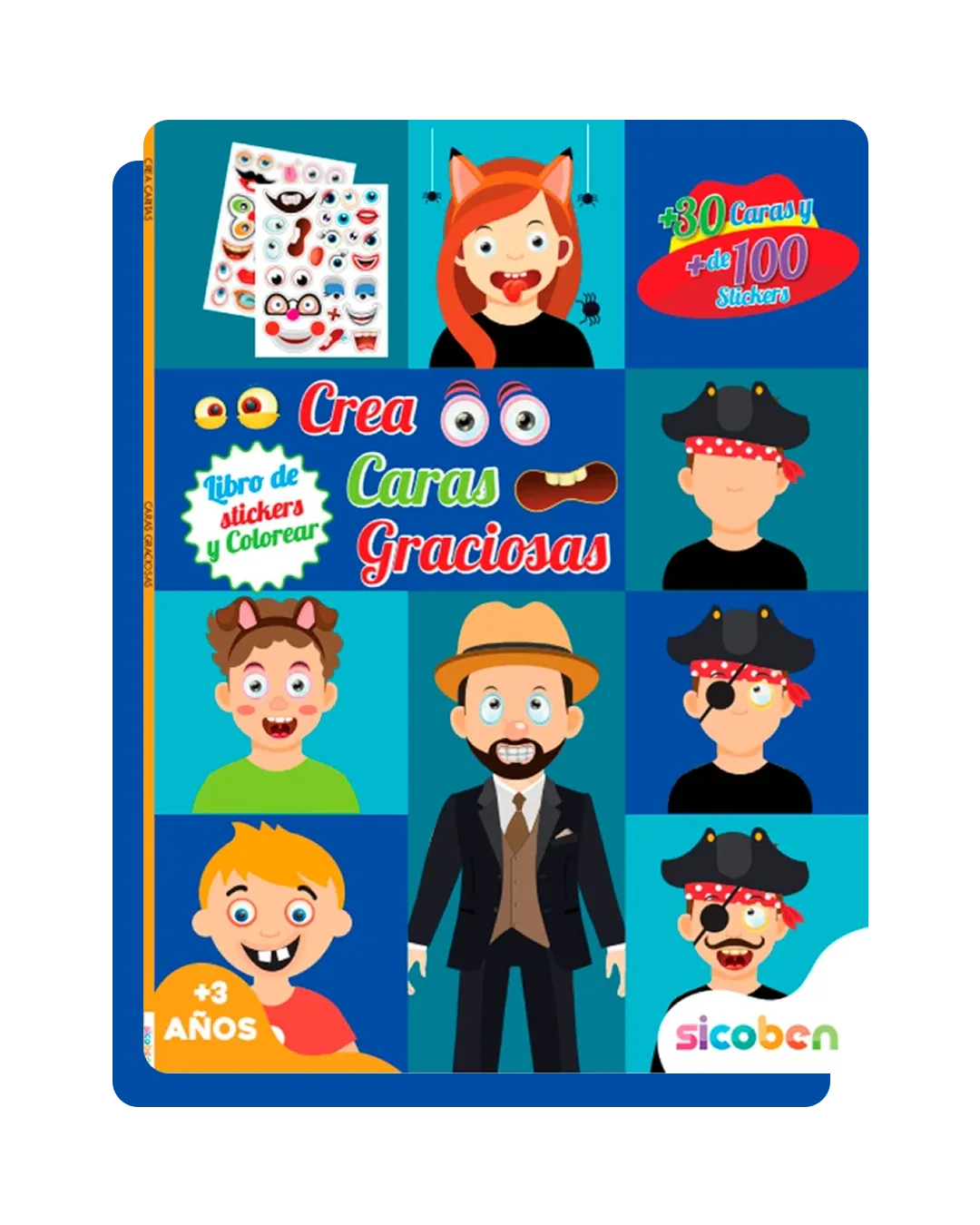 Crea Caras Graciosas Stickers