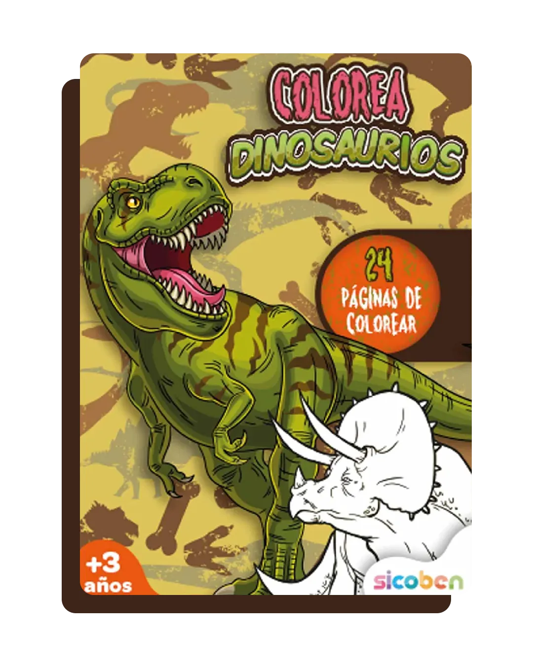 Colorea Dinosaurios