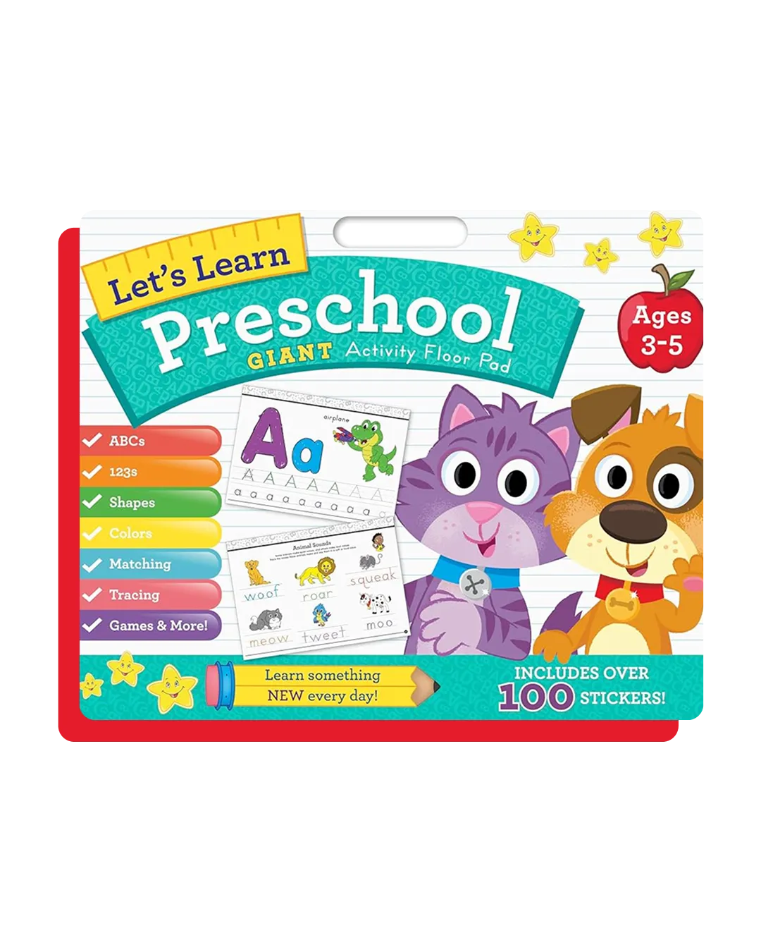 Let's Learn Preschool Giant Activity Floor Pad