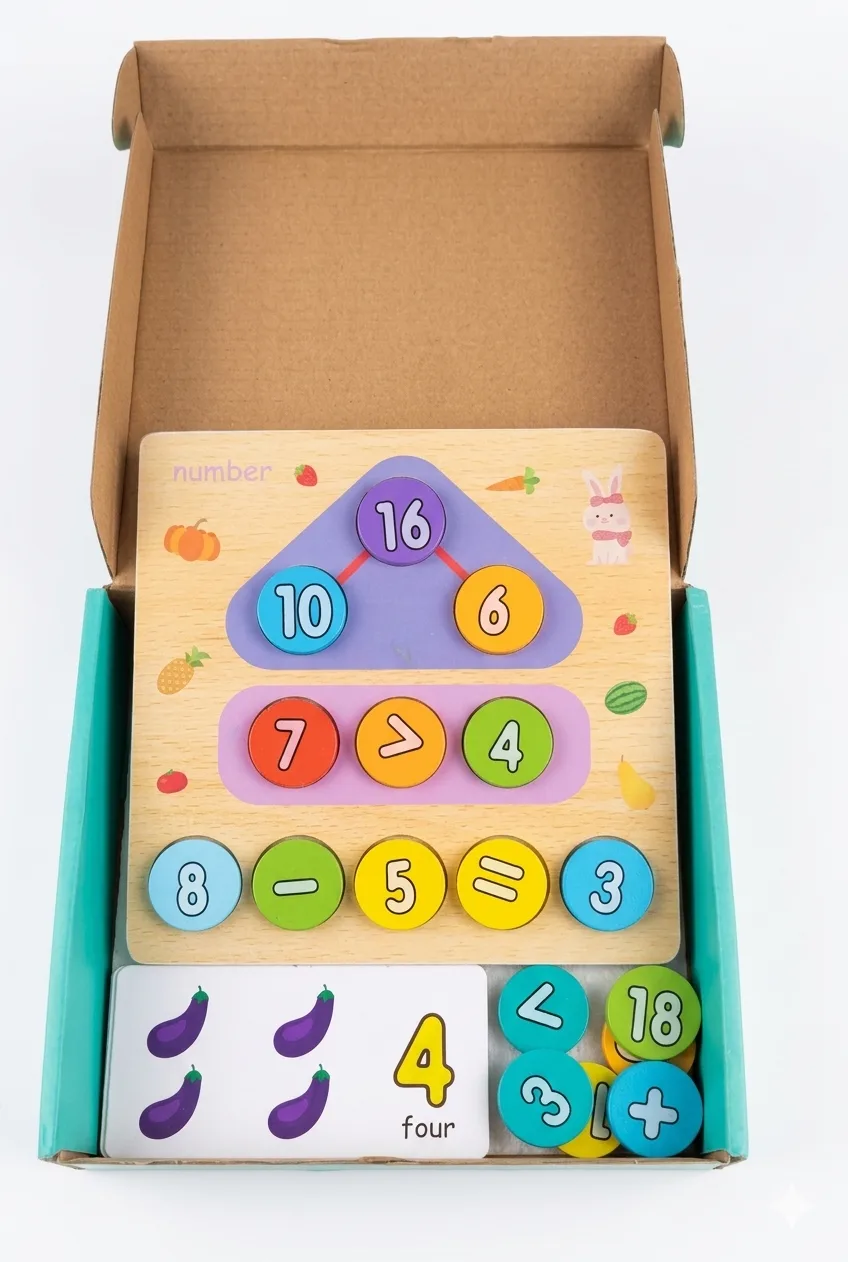 Set de madera Digital Clock