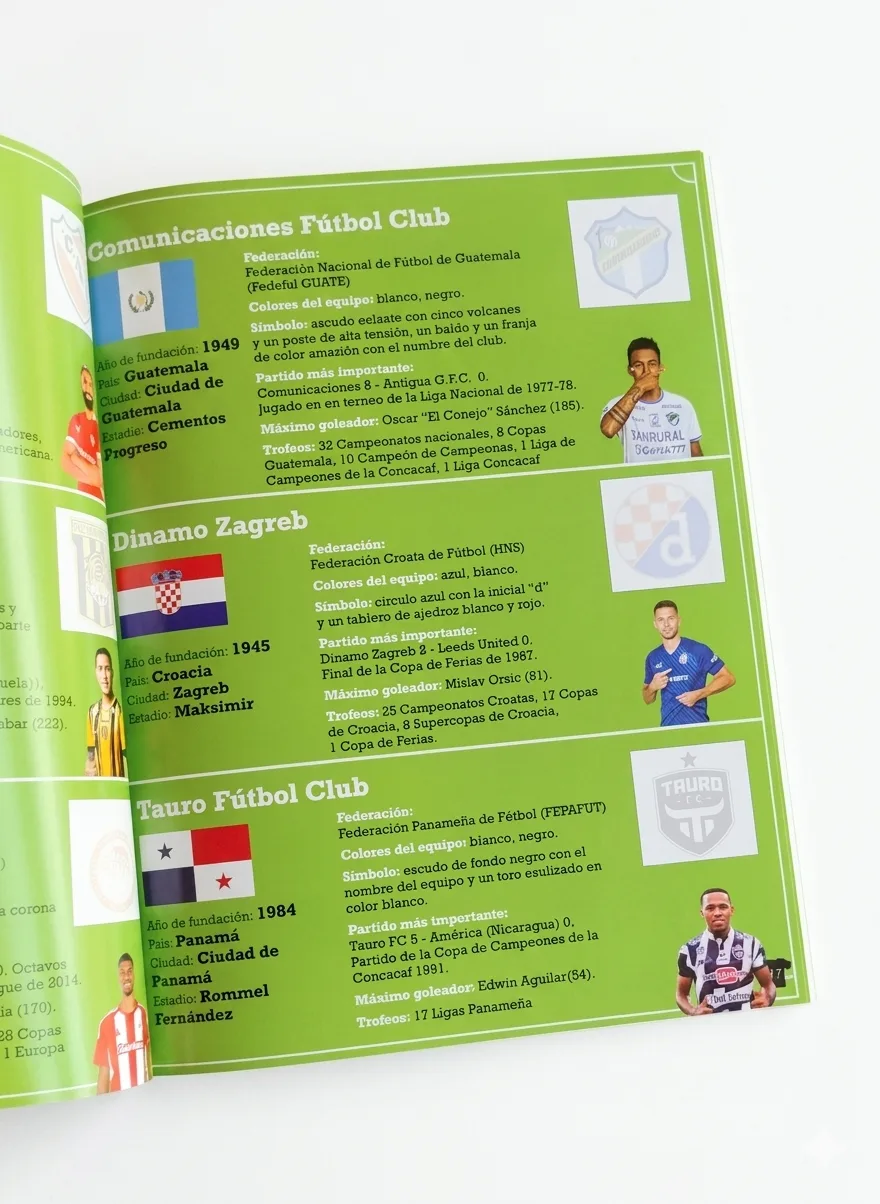 Equipos de Fútbol Mundial (stickers)