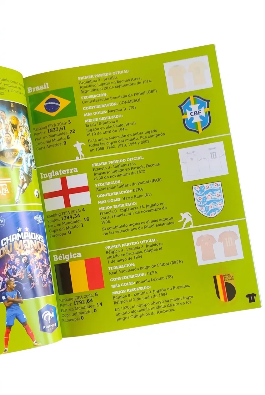Selecciones de Fútbol Mundial (stickers)