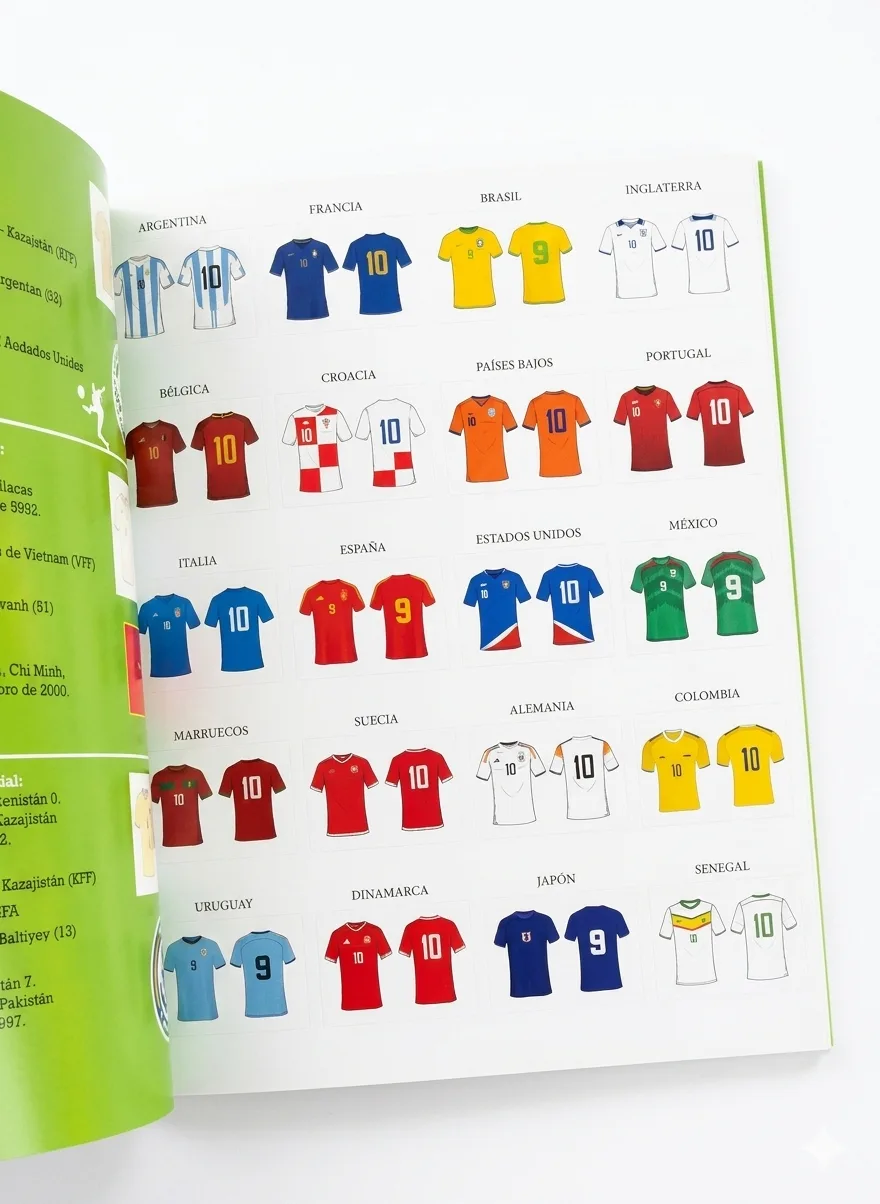 Selecciones de Fútbol Mundial (stickers)