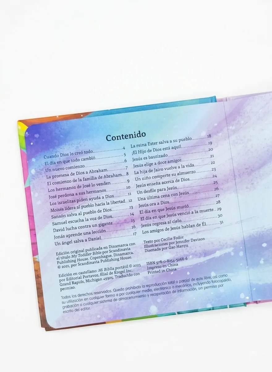 Mi Biblia portátil (Libro con manija)