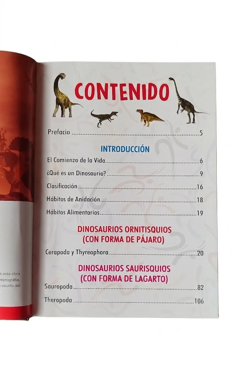 500 curiosidades de Dinosaurios