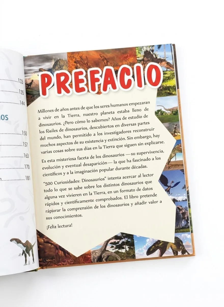 500 curiosidades de Dinosaurios