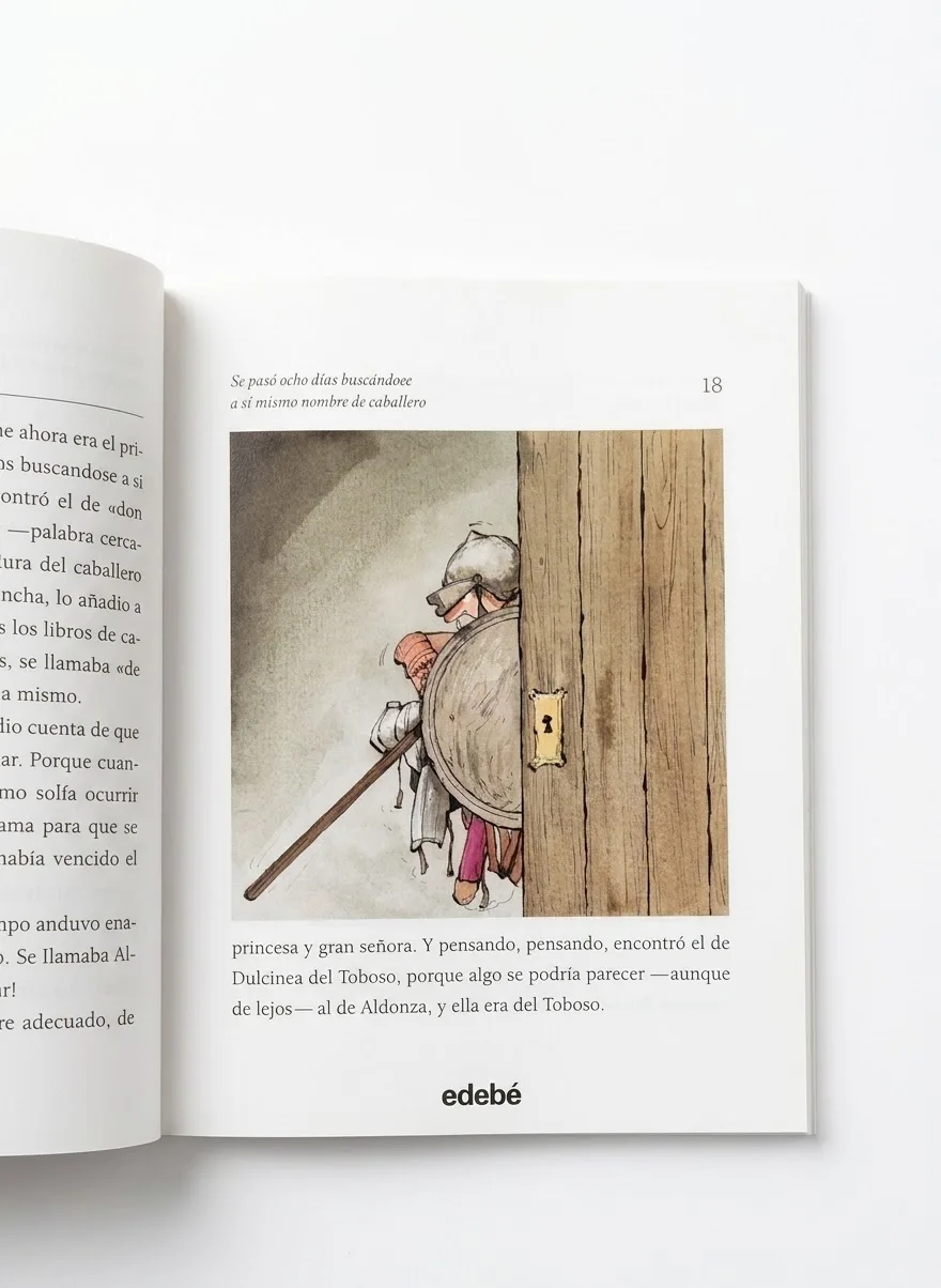 El Quijote contado a los niños