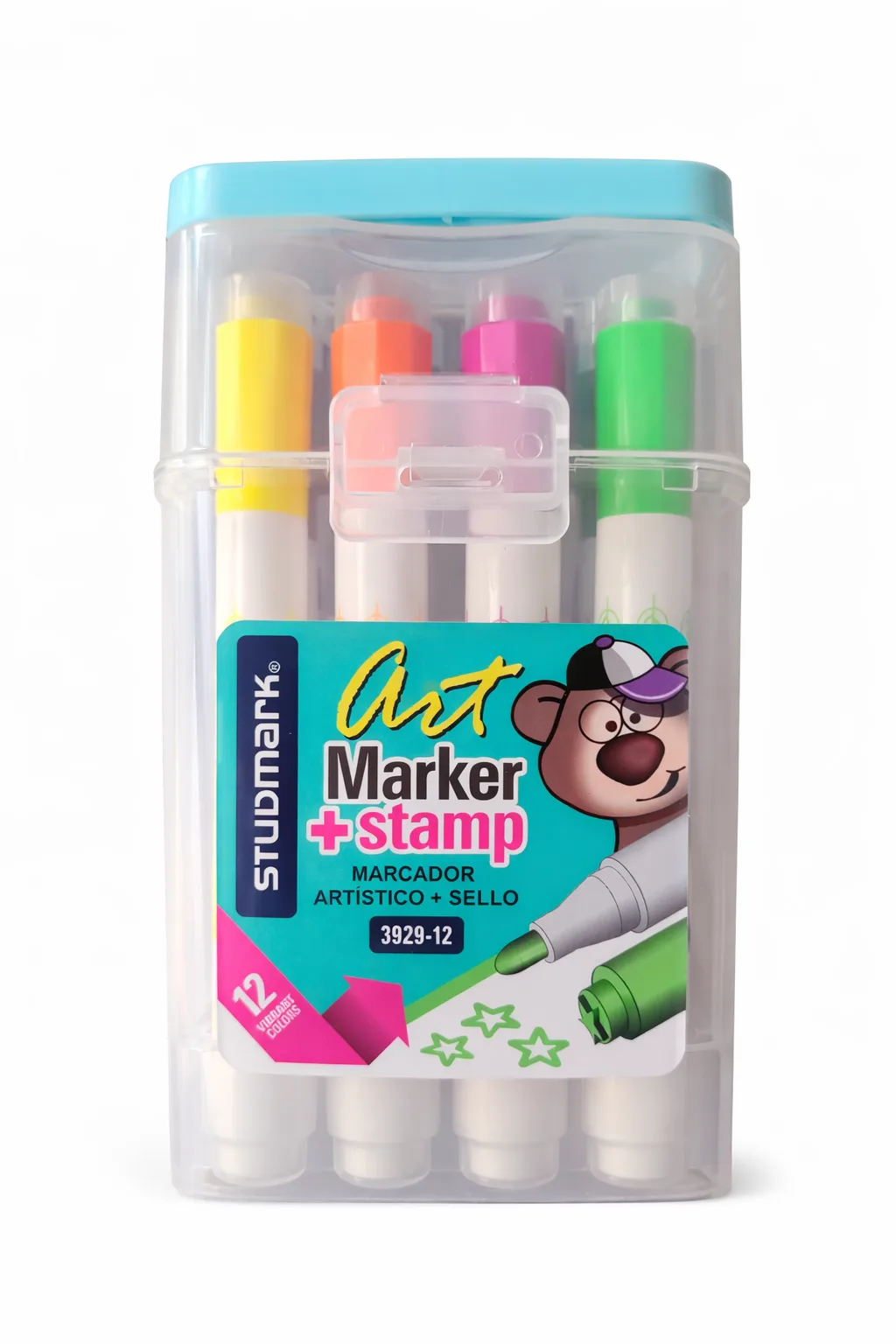 Marcador Artístico con Sellitos