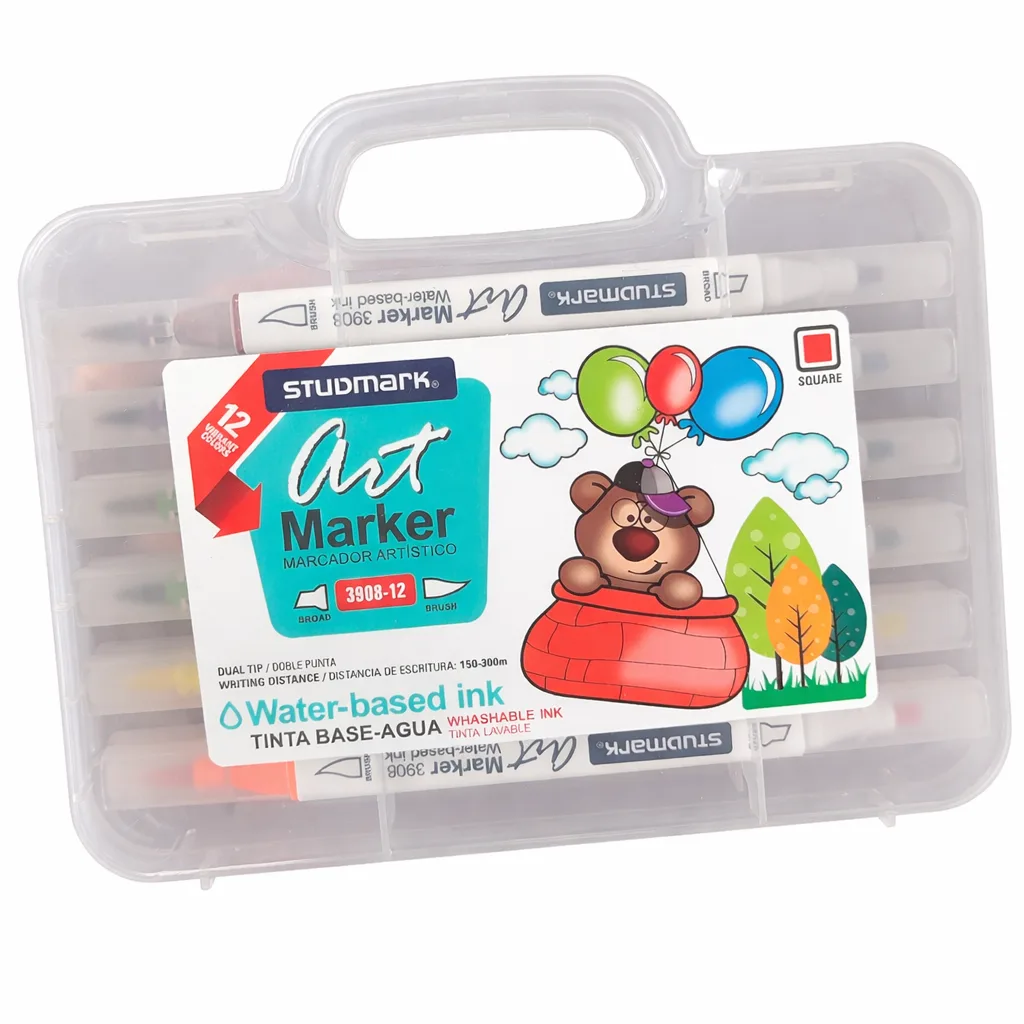 Set de Marcador Artístico Doble Punta